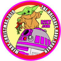 R2-KT Sticker #9 KT & Grogu