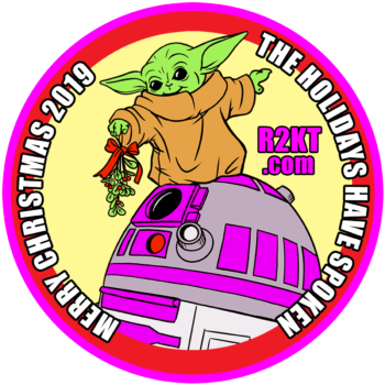 R2-KT Sticker #9 KT & Grogu