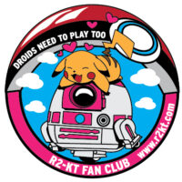 R2-KT Sticker #7 KT & Pikachu