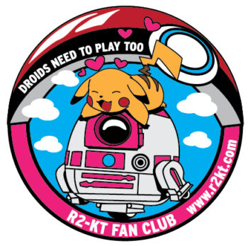 R2-KT Sticker #7 KT & Pikachu