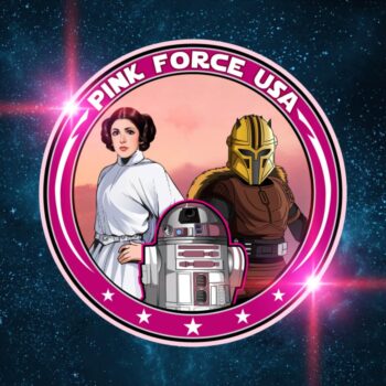Pink Force USA sticker
