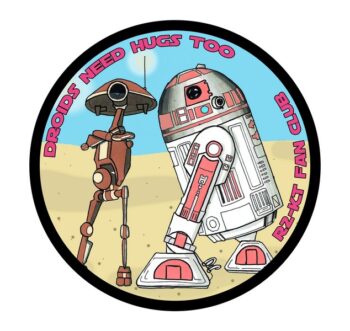 R2-KT Sticker #11 KT & Pit Droid