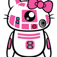 R2-KT Sticker #14 Hello KT (body style)