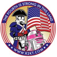 R2-KT 4th of July patch